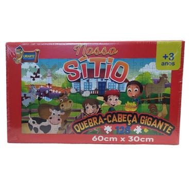 Imagem de Quebra-cabeça Nosso Sítio - 128 Peças