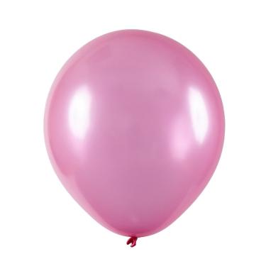 Imagem de Balão De Látex Metalizado Rosa - 7 Polegadas - 50 Unidades
