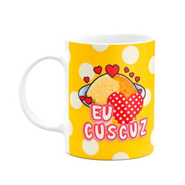 Imagem de Caneca Nordestina - I love Cuscuz - 325ml