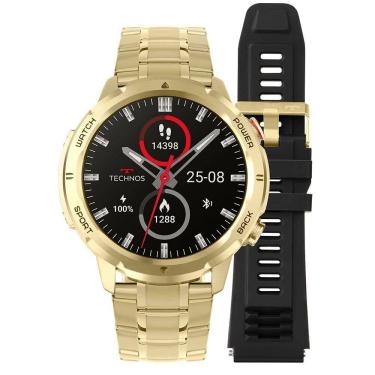 Imagem de Smartwatch Technos Connect Sports Call Dourado - Tsportscad/6d Tsportscad/6d