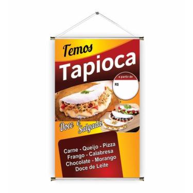 Imagem de Banner pronto Tapioca BA 441 medida 45x70 cm arte Pronta