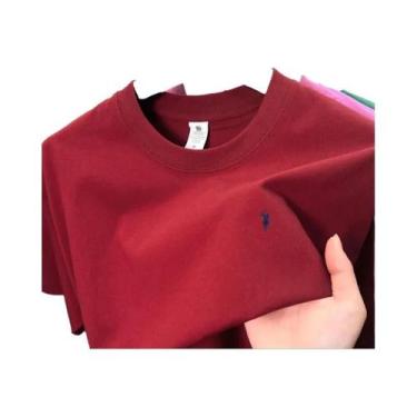 Imagem de Verão Casual Puro Algodão De Manga Curta Camiseta Designer Marca Pônei