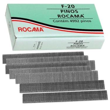 Imagem de Kit Pino P/ Pinador Tipo F 20mm Bateria/Elétrico/Pneumático 2 Caixas -