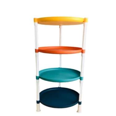 Imagem de Estante Infantil Modular Organizador Brinquedos Multiuso Fruteira 4 Pr