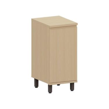 Imagem de Balcão De Cozinha 100% Mdf 1 Pt 40cm Aura Luciane Móveis Carvalho