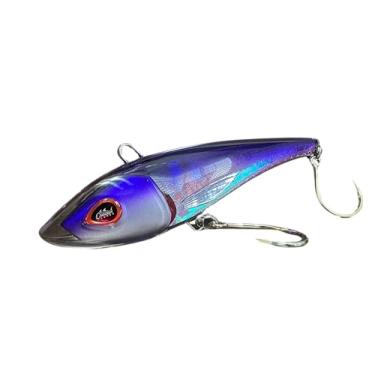Imagem de Iscas de pesca RM9 UV Series Wahoo e Atum - 23 cm 425 g Iscas de pesca com infusão UV sólida (Roxo)