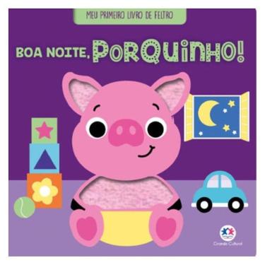Imagem de Boa Noite, Porquinho! - Livro De Feltro