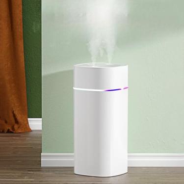 Imagem de Umidificador De Ar 2000ml Grande Com Bico Duplo LED Ultrassônico Difusor Aromatizador De Ambiente(SD08-BRANCO 600ML)