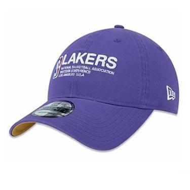 Imagem de Boné NBA Los Angeles Lakers New Era Aba Curva 920 ST Institutional Style-Unissex