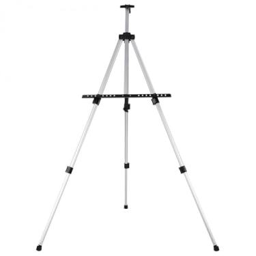 Imagem de Cavalete Metálico Dobrável Portátil em Alumínio Sinoart