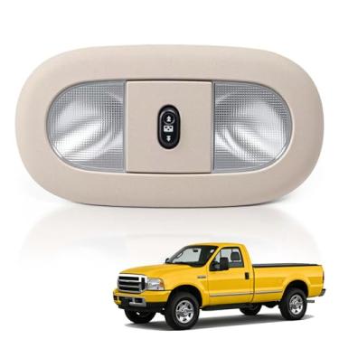 Imagem de ORIVIN Lâmpada de LED para mapa de cúpula e interruptor de teto solar adequado para Ford F250 F350 F450 F550 Super Duty 2008-2010 Lâmpada de leitura de teto interior OEM # 8C3Z-25519A70-AA, bege