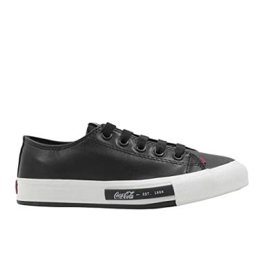 Imagem de Tênis Coca-Cola Shoes, Daytona Town, Feminino, Preto, 37