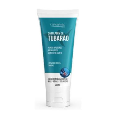 Imagem de Creme de Massagem Kerabrasil 200ml com Cartilagem de Tubarão - VIDAL