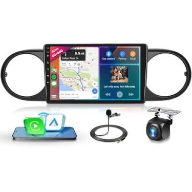 Imagem de Processador Snapdragon 8 Core de 4 GB + 64 GB para Toyota Scion xB 2007-2019 Estéreo para carro Android 13 Rádio 9 polegadas 1280 * 720 IPS Touchscreen Carplay/Android Auto GPS WiFi FM/RDS SWC Câmera