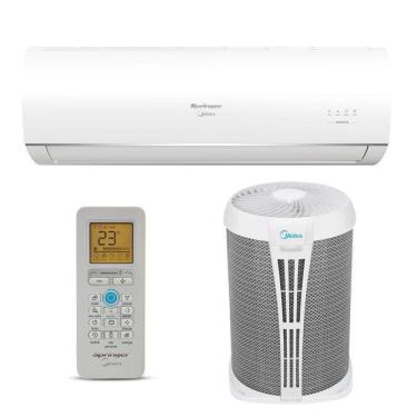 Imagem de Ar Condicionado Split Midea Hi Wall Airvolution Inverter 12.000 BTU/h Frio Monofásico 42MACT12S5 - 220V