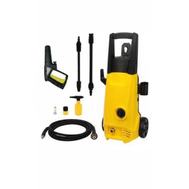 Imagem de Lavadora Alta Pressão 1500W 1740PSI - Amarela/Preta Potente! - Congrat