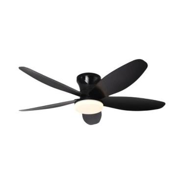 Imagem de Ventilador De Teto Com 5 Lâminas E Luz, Controle Remoto, 3 Cores, 6 Ve