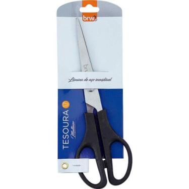 Imagem de Tesoura Multiuso Cabo Preto 17CM Blister - BRW