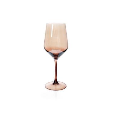 Imagem de Taça Bruma para Água e Vinho em Vidro Design Exclusivo Uso à Mesa Âmbar Copa & Cia 470ML