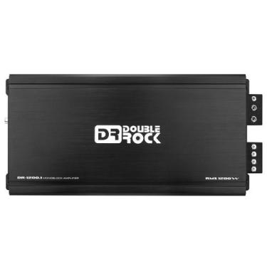 Imagem de Amplificador de carro DR DOUBLE ROCK DR-1200.1 1200W 1 