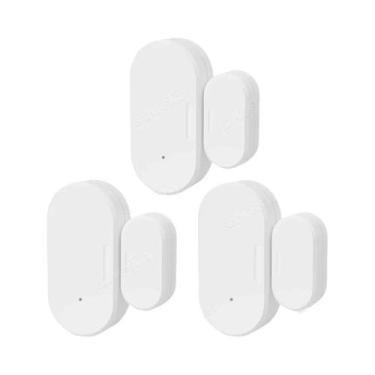 Imagem de Sensor De Porta E Janela Tuya Zigbee Para Casa Inteligente, Detector D