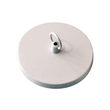 Imagem de Canopla Lustre Pendente Elo Corrente Md-1008 11x1,2cm Branco