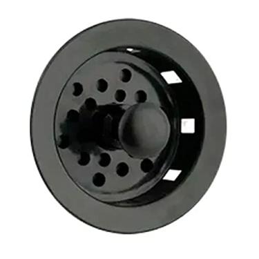 Imagem de Cesto Cestinho Ralo Ralinho Preto Válvula Americana 3 1/2