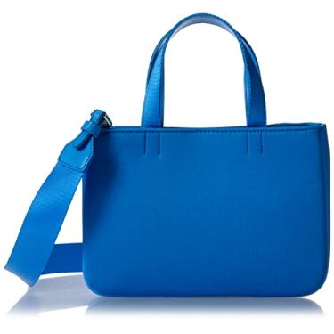 Imagem de Calvin Klein Mini bolsa transversal Tessa Key Item: azul-celeste profundo