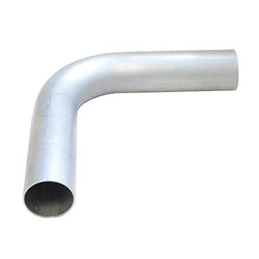 Imagem de Cano em Aluminio Curva 90º 2" polegada x 500mm - Sem Acabamento