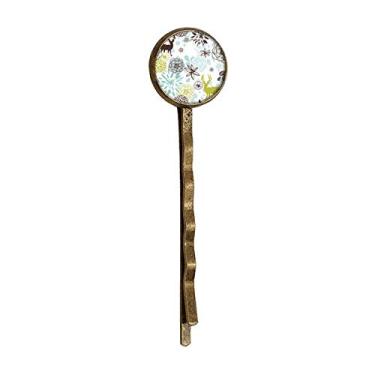 Imagem de Cervo Decoração Flor Natal Animal Retro Metal Hair Bobby Pin Headwear