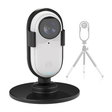 Imagem de HUAYUWA Capa para moldura de câmera compatível com Insta360 GO3 Capa protetora para câmera de ação com suporte para Insta 360 GO 3 com interface 1/4 de suporte adaptador de tripé