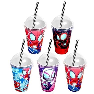 Imagem de Kit de Copos Homem Aranha Baby para Festa de Aniversario Infantil Lembrança 5 unidades