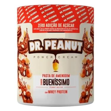 Imagem de PASTA DE AMENDOIM (600G) DR. PEANUT - WHEY PROTEIN - Suplemento (Bueníssimo)