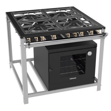 Imagem de Fogão a Gas Industrial 4 Bocas Venax FFI440