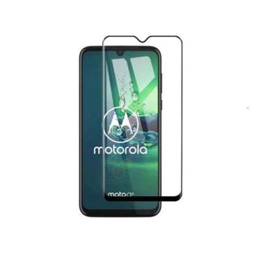 Imagem de Película Vidro Motorola Moto G8 Plus 9D Preto Cobre Toda