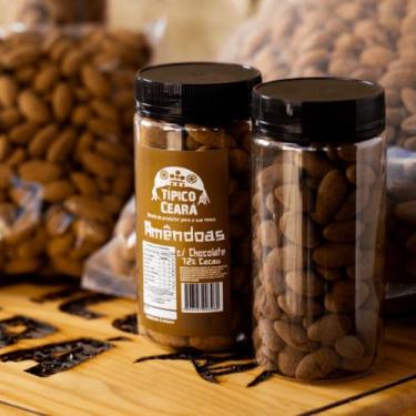 Imagem de Amêndoa com Chocolate 72% Cacau (Saco 400g)