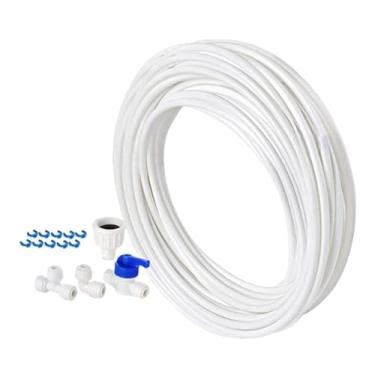 Imagem de DimyFew Kit de Linha de água para Refrigerador Kit de Conector de Tubo de água Multifuncional Fácil Instalação Encaixe de Filtro de água para Máquina de Gelo