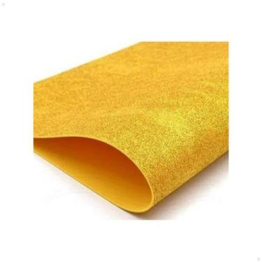 Imagem de Eva Com Glitter 40cmX60cm 2mm PCT C/5 - MAke+ - Make +, Ouro