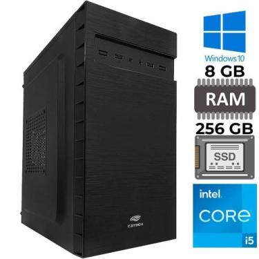Imagem de Computador Core I5-7500, Placa Ak-H110M, Ram 8Gb, Ssd 256Gb - Sobralte