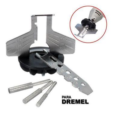 Imagem de Kit De Afiar Motosserra P/ Micro Retifica Tipo Dremel 1453 - PIATC