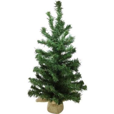 Imagem de Mini arvore natalina lisa 60cm - christmas & co- 75 galhos - Niazitex,