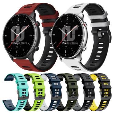 Imagem de Pulseiras sport premium coloridas Nsmart compatíveis com GTR 47MM  GTR