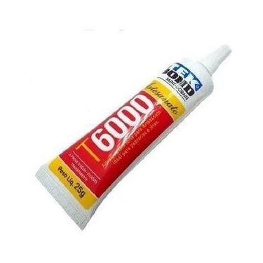 Imagem de 2 Cola Tek Bond T6000 Permanente Artesanato Bijuteria Tecidos 25g