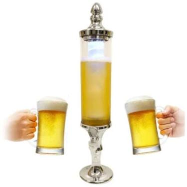 Imagem de Torre Chopp com led Iluminação 2 Litros Para aniversarios - A.R Varied