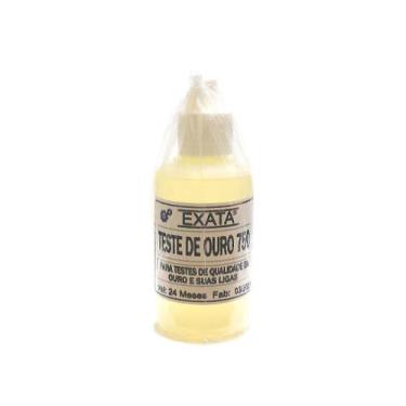 Imagem de Verificador Ouro Prata Exata = Reagente 18k / 750 Com 30 Ml Cada Origi