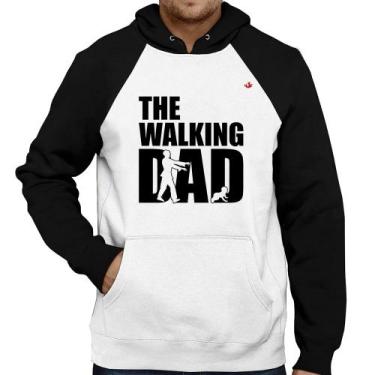 Imagem de Moletom The Walking Dad Paródia Meme - Foca na Moda, Branco, Preto, GG