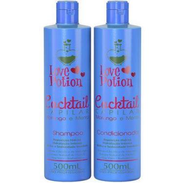 Imagem de Home care morango e menta cocktail - shampoo e condicionador 500ml - l
