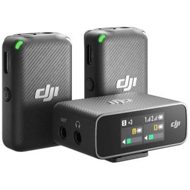 Imagem de Microfone Digital Wireless Dji Mic para Cameras e Smartphones (2,4 GHZ