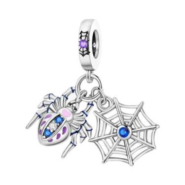 Imagem de Amuletos de Trevo Verde para Pulseira de Prata Esterlina 925 - Acessór