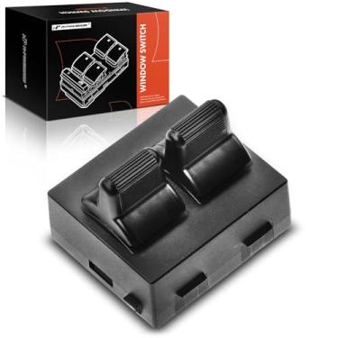 Imagem de A-Premium Interruptor dianteiro do lado do motorista compatível com os modelos Chrysler & Dodge & Plymouth - Town & Country, Dakota, Neon, Ram 1500/2500/3500, Prowler, Replace# 56006897, 4793180